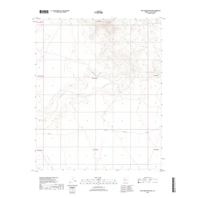 2018 Map of Date Creek Ranch NW, 2018 Print