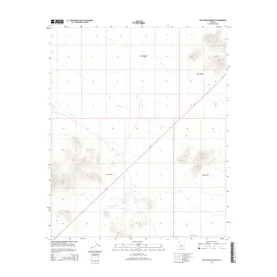 2014 Map of Date Creek Ranch SE, 2014 Print