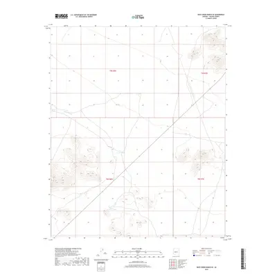 2018 Map of Date Creek Ranch SE, 2018 Print