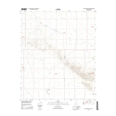 2014 Map of Date Creek Ranch SW, 2014 Print