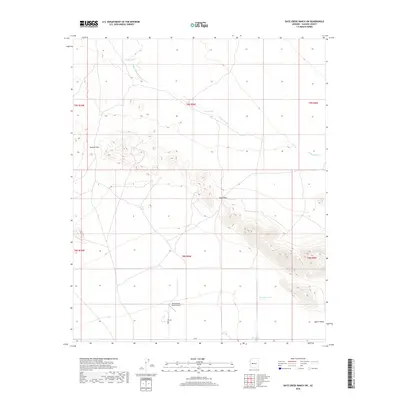 2018 Map of Date Creek Ranch SW, 2018 Print