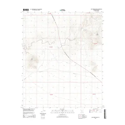 2014 Map of Date Creek Ranch, 2014 Print