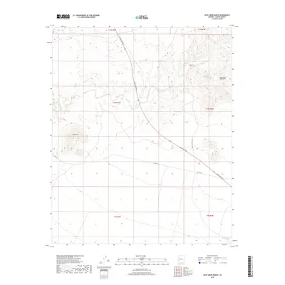 2018 Map of Date Creek Ranch, 2018 Print
