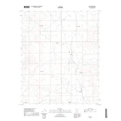 2018 Map of Date, 2018 Print