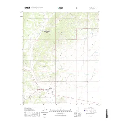 2020 Map of Datil, 2020 Print