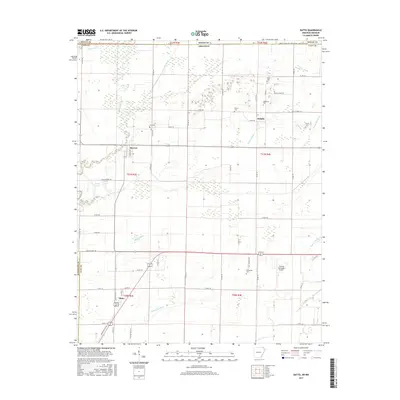 2017 Map of Datto, 2017 Print