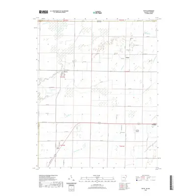 2020 Map of Datto, 2020 Print