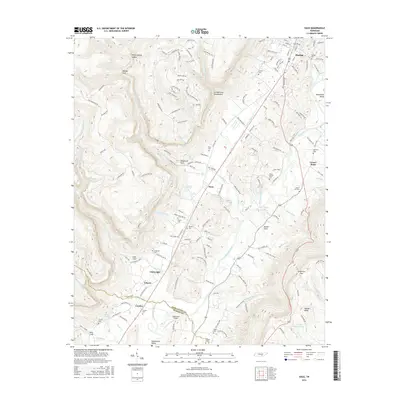 2016 Map of Daus, 2016 Print