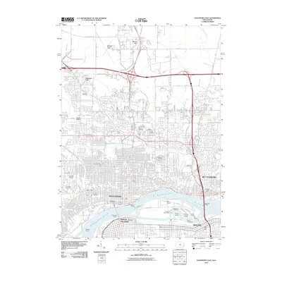 2010 Map of Davenport East, 2010 Print