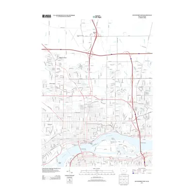 2013 Map of Davenport East, 2013 Print