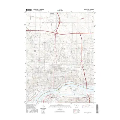 2015 Map of Davenport East, 2015 Print