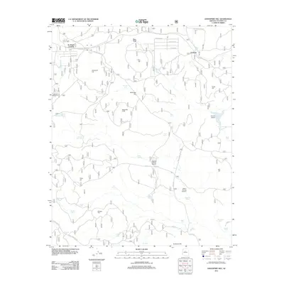 2012 Map of Davenport Hill, 2012 Print