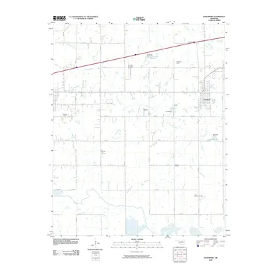 2009 Map of Davenport, 2009 Print