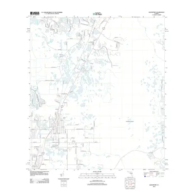 2012 Map of Davenport, 2012 Print