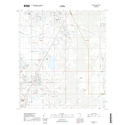 2018 Map of Davenport, 2018 Print