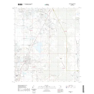 2021 Map of Davenport, 2021 Print