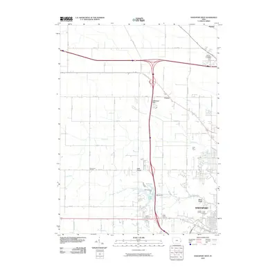 2010 Map of Davenport West, 2010 Print