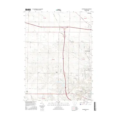 2015 Map of Davenport West, 2015 Print