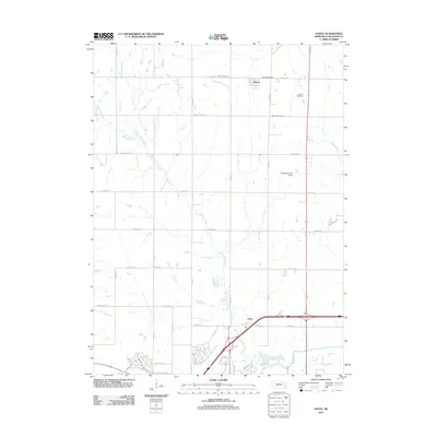 2011 Map of Davey, 2011 Print