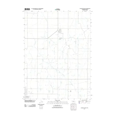 2011 Map of David City East, 2011 Print
