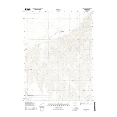 2014 Map of David City East, 2014 Print
