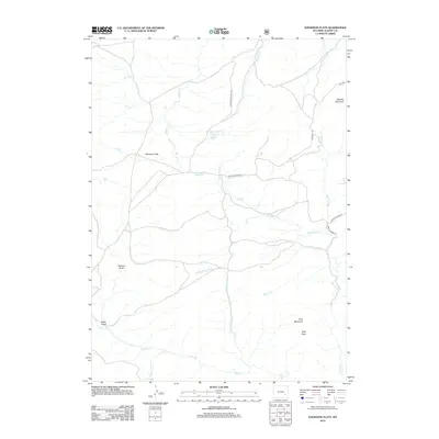 2012 Map of Davidson Flats, 2012 Print