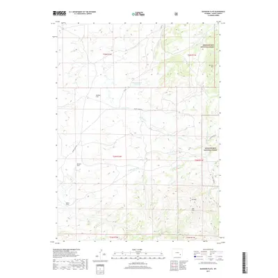 2017 Map of Davidson Flats, 2017 Print