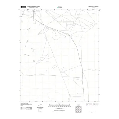 2010 Map of Davies Tank, 2010 Print