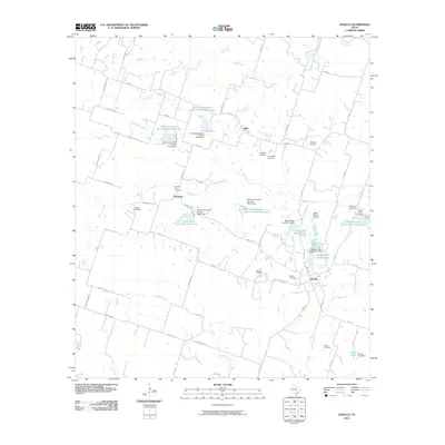 2010 Map of Davilla, 2010 Print