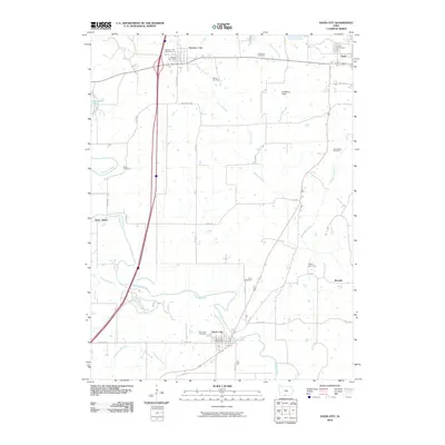 2010 Map of Davis City, 2010 Print