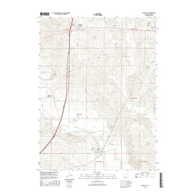 2015 Map of Davis City, 2015 Print
