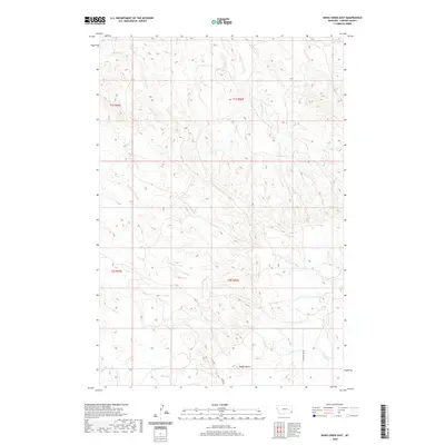 2020 Map of Davis Creek East, 2020 Print