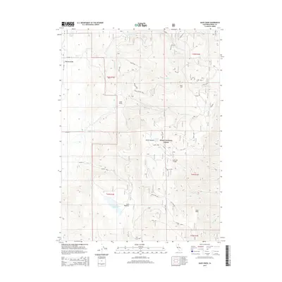 2015 Map of Davis Creek, 2015 Print