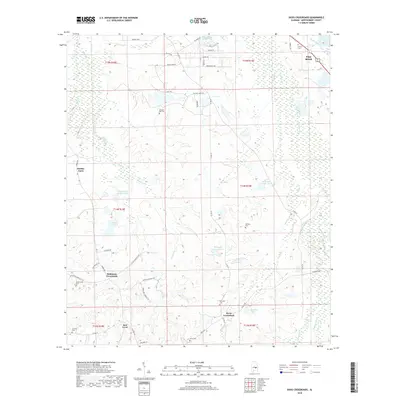 2018 Map of Davis Crossroads, 2018 Print