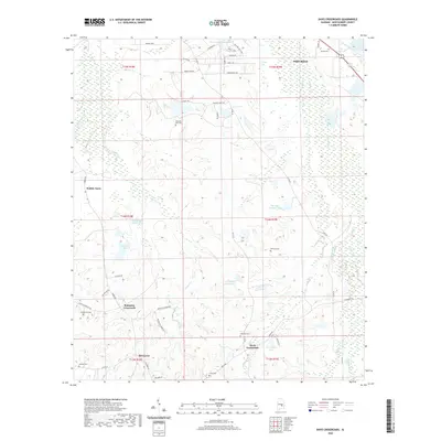 2020 Map of Davis Crossroads, 2020 Print