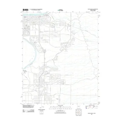2011 Map of Davis Dam SE, 2011 Print