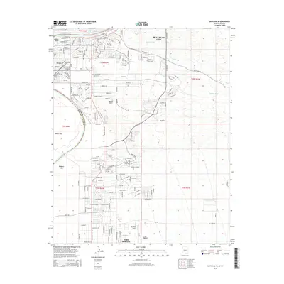 2014 Map of Davis Dam SE, 2014 Print