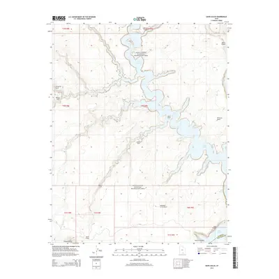 2014 Map of Davis Gulch, 2014 Print