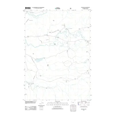 2012 Map of Davis Hill, 2012 Print