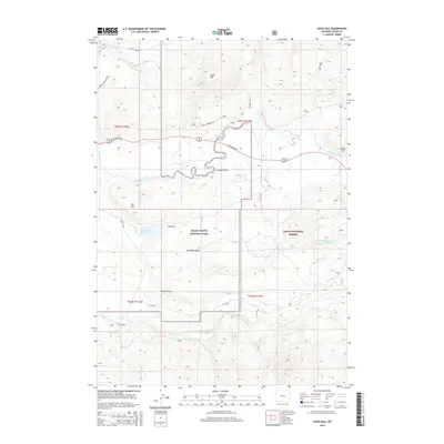 2015 Map of Davis Hill, 2015 Print
