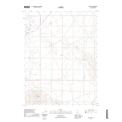 2020 Map of Davis Knolls, 2020 Print