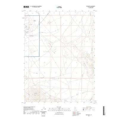 2023 Map of Davis Knolls, 2023 Print