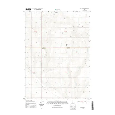 2013 Map of Davis Mountain, 2013 Print