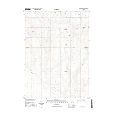 2017 Map of Davis Mountain, 2017 Print