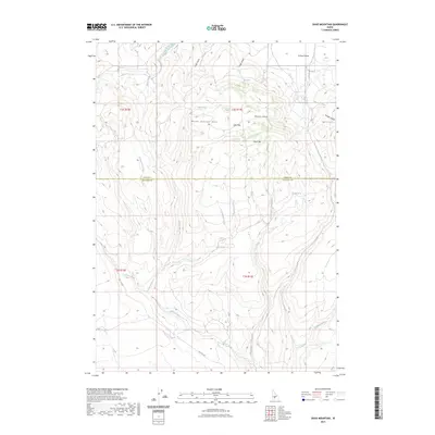 2023 Map of Davis Mountain, 2023 Print