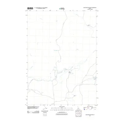 2010 Map of Davis Mountain SW, 2010 Print