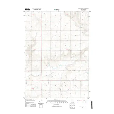 2013 Map of Davis Mountain SW, 2013 Print