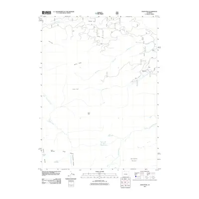 2011 Map of Davis Peak, 2011 Print