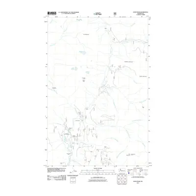 2011 Map of Davis Peak, 2011 Print