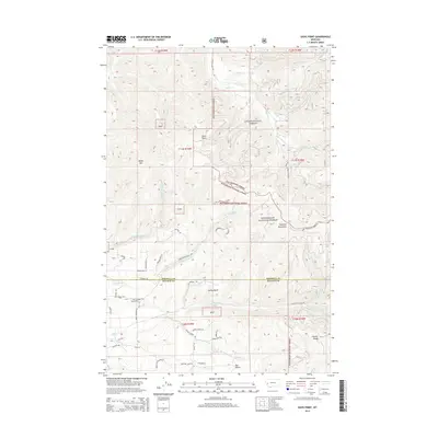 2014 Map of Davis Point, 2014 Print